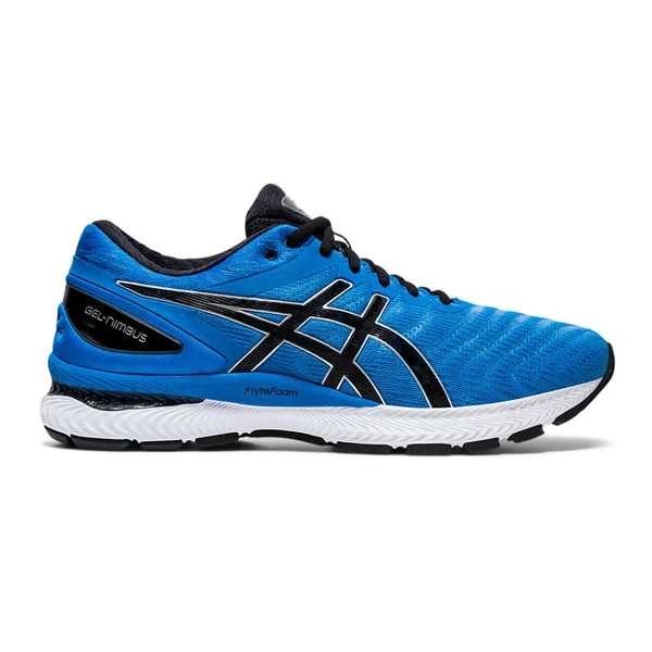 Asics Men's GEL-Nimbus 22 Running Shoes Directoire Blue/Black 9