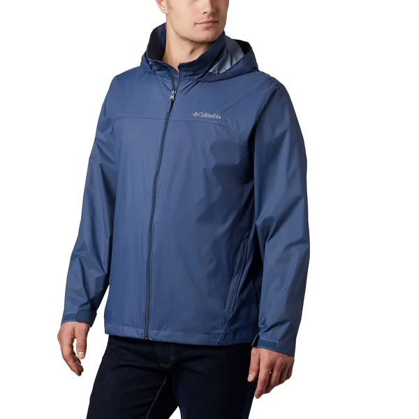 Columbia Glennaker Lake Rain Jacket - 4XT, Dark Mountain