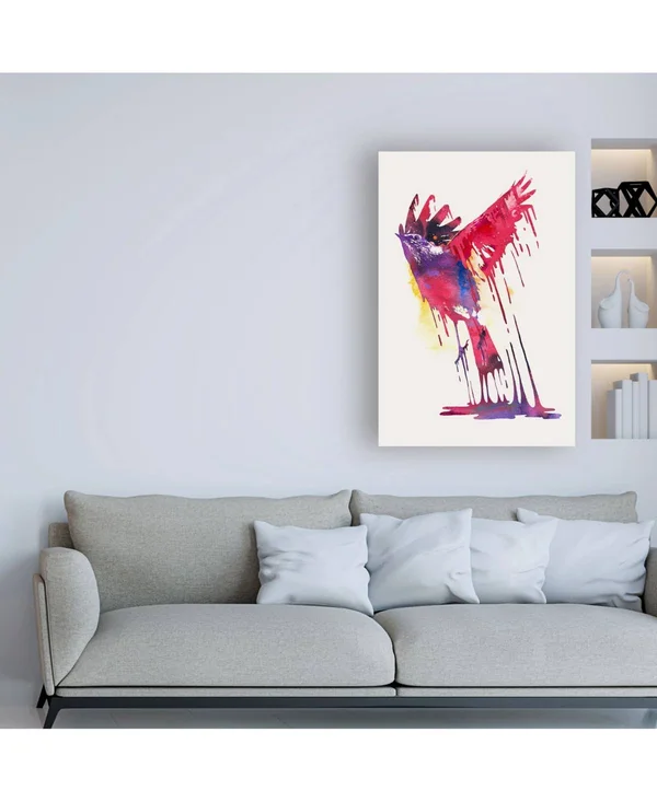 Trademark Art Robert Farka 'The Great Emerge Bird' Canvas Art