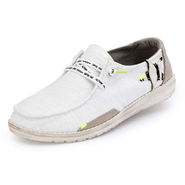 Hey Dude Wendy Star Shoe Women's, White, 7