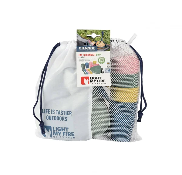 Light My Fire 2417311610 Eatn Drink Kit for 4 Nature