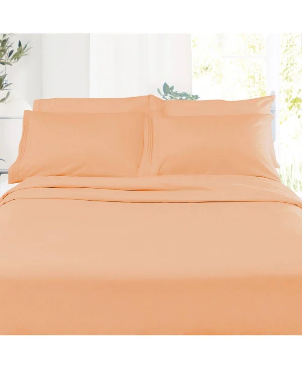 Premier 1800 Series Deep Pocket 4 pc. Sheet Set, King - Olive