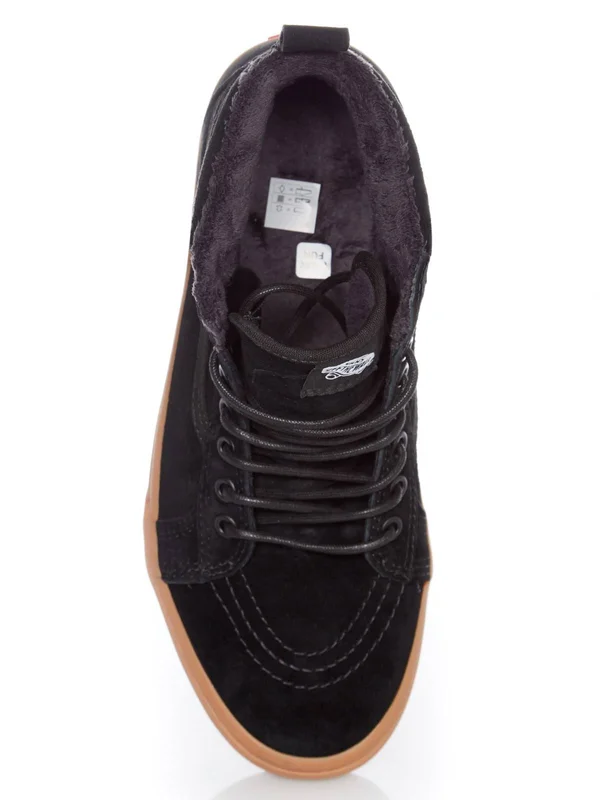 Vans SK8 Hi MTE Black/Gum Men's Classic Skate Shoes Size 12