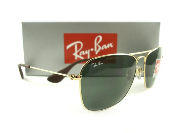 Ray Ban Unisex Sunglasses, Gold