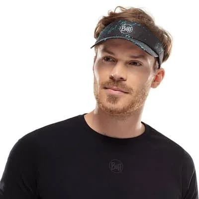 Buff Speckle Visor Black
