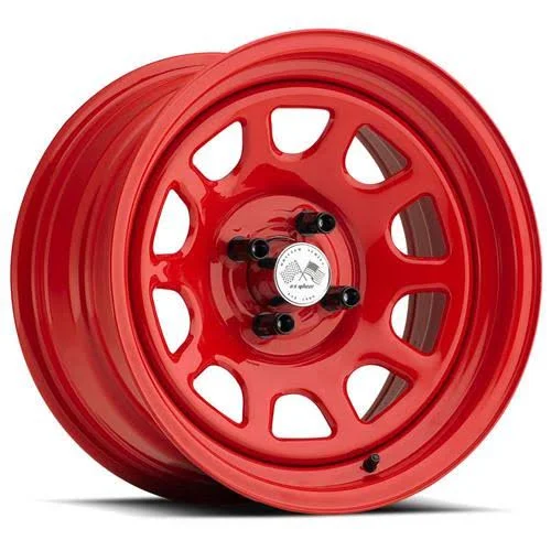 16x8 4x114.3mm|4x4.5 inch U.S. Wheel 022 Series Drift Daytona FWD Red Wheels