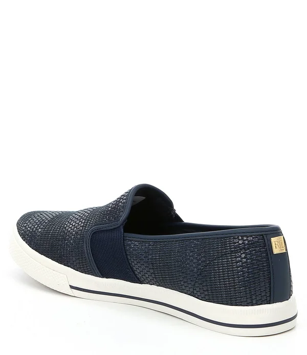 Lauren Ralph Lauren Tan Jinny Slip on Sneakers