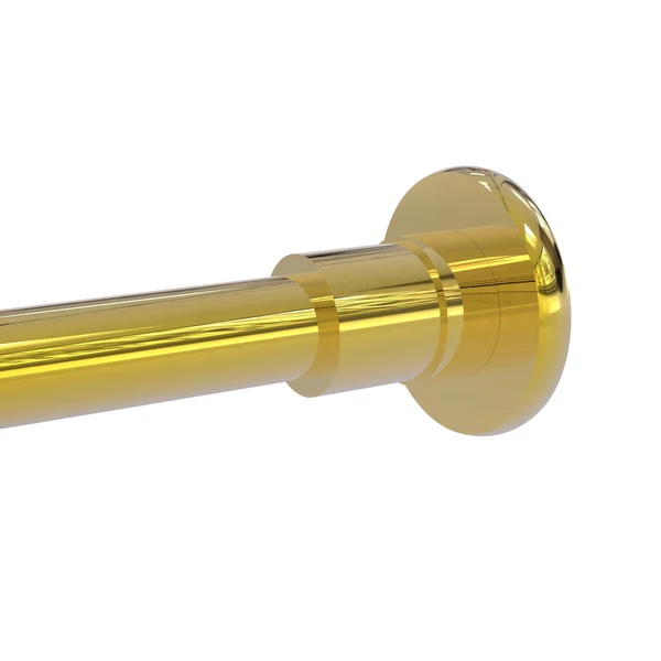 Allied Brass Shower Curtain Rod Brackets - Polished Brass