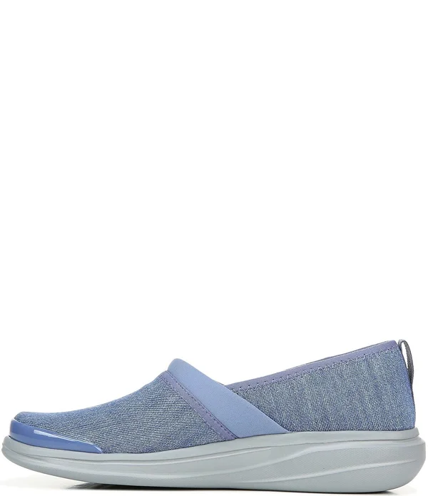 Bzees Coco Women's Slip on Shoes Washed Denim : 9 M