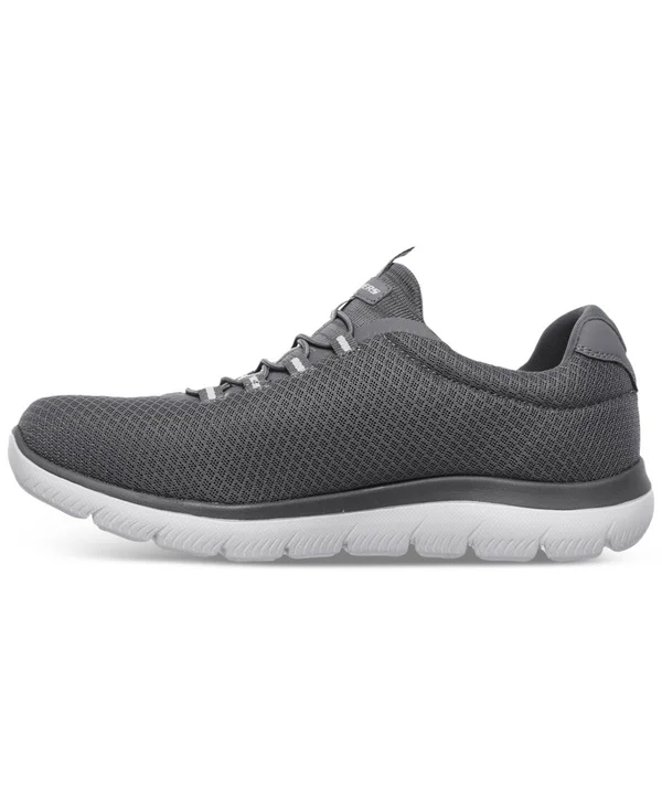 Skechers Men's Summits Sneakers, Charcoal, 7.5