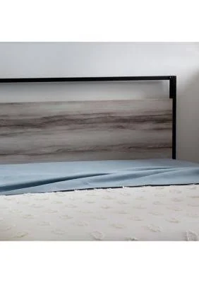 Dream Collection Platform Bed Frame - Full - Gray Brown