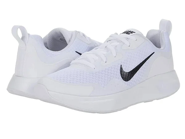 Nike Wearallday White/Black Women's Shoes - Size: 5