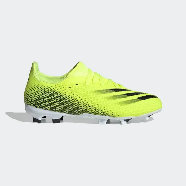 Adidas x Ghosted.3 Firm Ground Cleats Solar Yellow 5.5 Kids - Soccer Cleats