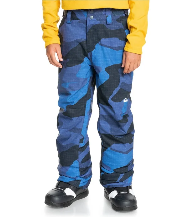Quiksilver Boy's 8-16 Estate Insulated Snow Pants Blue Size XS/8