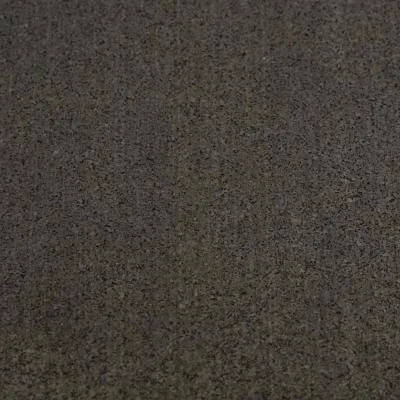 Rubber Cal Elliptical Mat Heavy-Duty Rubber Mat - Black, 3/16-Inch x 4ft x 6.5ft