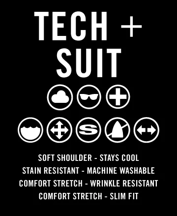 Perry Ellis Men's Slim Fit Washable Black Suit Pant, Size 38 x 30, Polyester/Elastane/Viscose, Solid