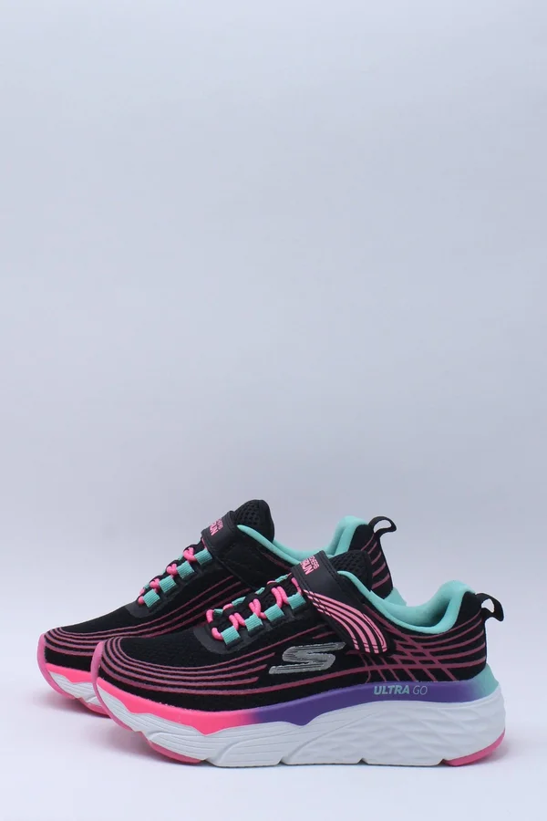 Skechers Max Cushioning Elite - Swift About Black/Multi - Size 2.5