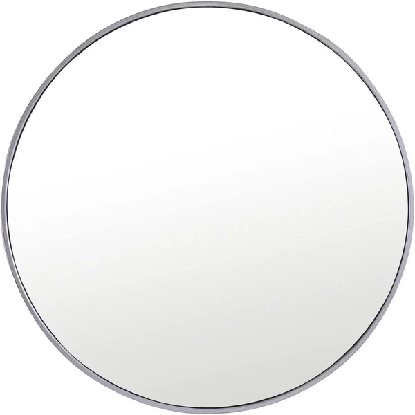Elegant Lighting MR4039S 32 in. Eternity Metal Frame Round Mirror Silver