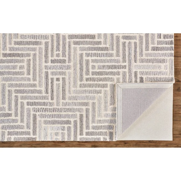 Grand Bazaar Palatez Area Rug - Taupe/Natural - 2&-6x22 x 8&