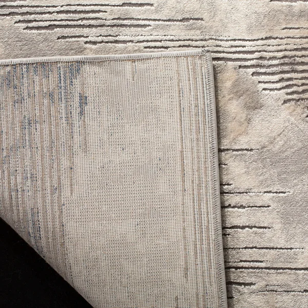 Safavieh Meadow MDW183F 6&7x22 x 6&7x22 Square Grey, Ivory Area Rug