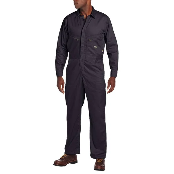Berne FR Deluxe Coverall Size 4XLXT/62XT Extra Tall (Navy)