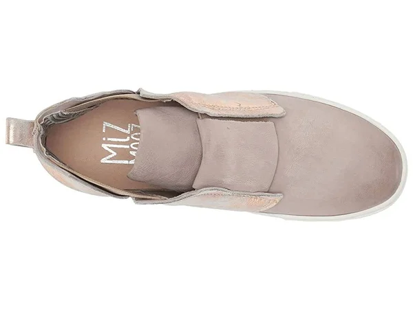Miz Mooz Laurent Women's Leather Sneaker - Rose Metallic Size 36