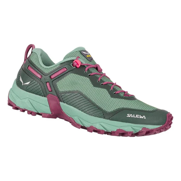 Salewa Women's Ultra Train 3 - Duck Green/Rhododendon - 10