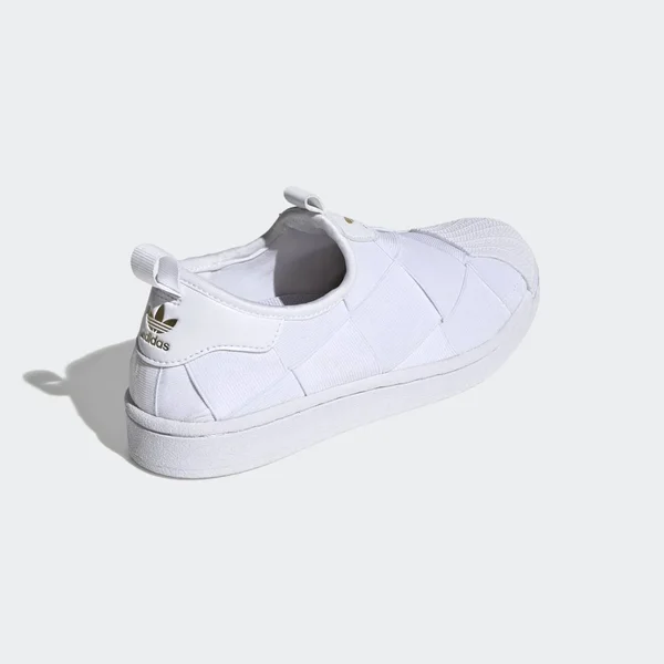 Adidas Women's Originals Superstar Slip-On Shoes - White
