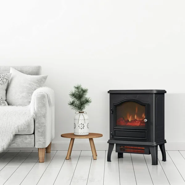 Chimneyfree Infrared Quartz Electric Stove Heater - Bronze