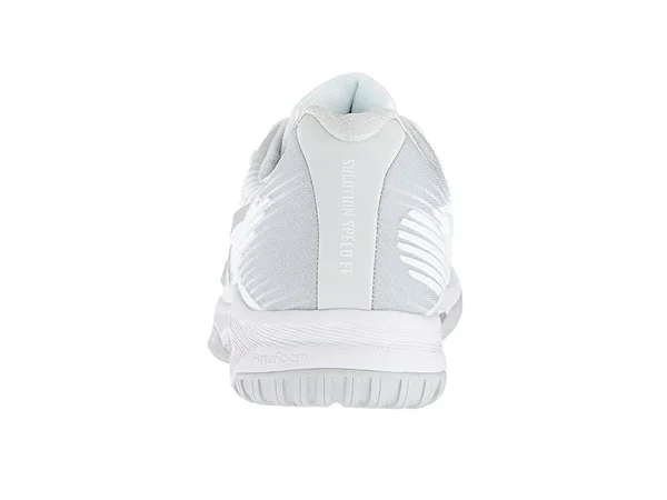 Asics Solution Speed FF (White/Silver) Women's Tennis Shoes