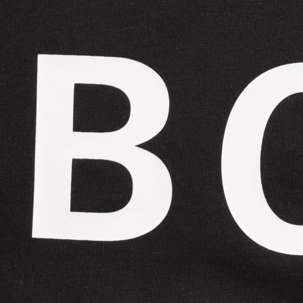 Boss Logo Crew Neck T-Shirt, Black