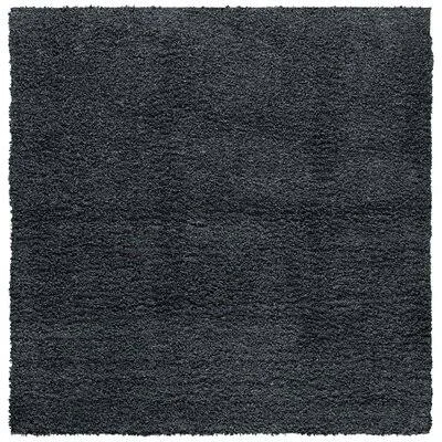 Siragan Dark Gray Area Rug Latitude Run Rug Size: Square 6&7x22