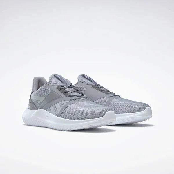 Big & Tall Reebok Energylux Running Shoes - Grey/White - Size 140 M - Men's, Size 14