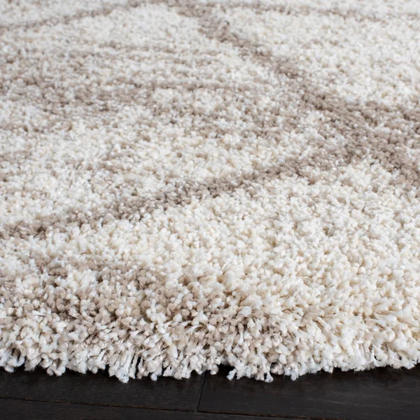Safavieh 11& x 15& Hudson Shag SGH281L Hudson Shag 281 Slate Blue, Ivory Rug