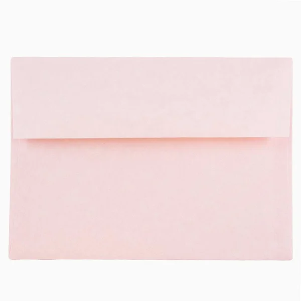 Jam Paper A7 Invitation Envelopes - 5.25 x 7.25, Parchment Pink Recycled, 1000/Carton (97834B)