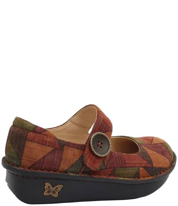 Alegria Paloma Patchwork Printed Leather Mary Janes - 39(9M)