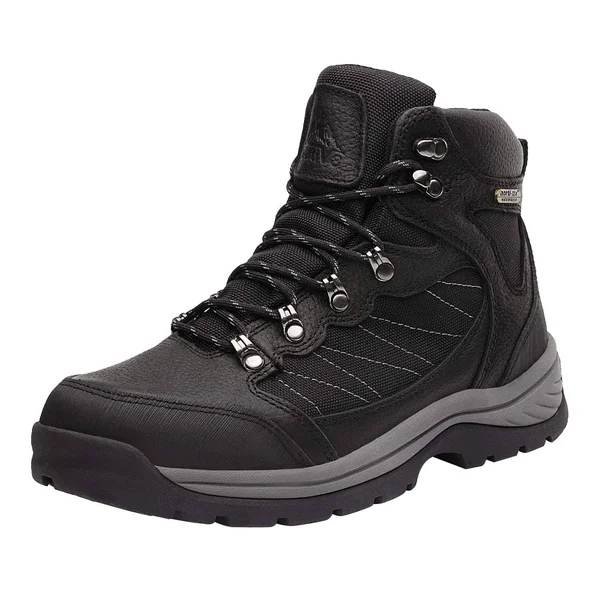 Nortiv 8 Men's Waterproof Hiking Boots Mid Ankle Hiker Mountaineering Trekking Work Boots
