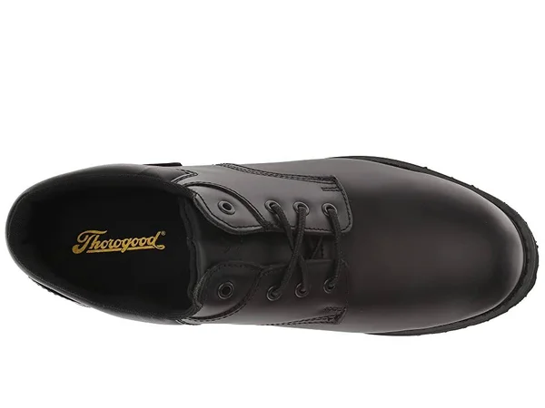 Thorogood Classic Leather Academy Oxford Steel Toe - Men's Black