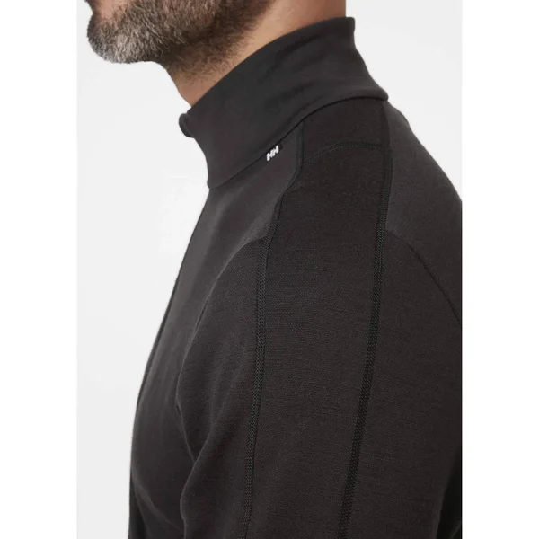 Helly Hansen Lifa Merino Lightweight 1/2 Zip Medium, Black
