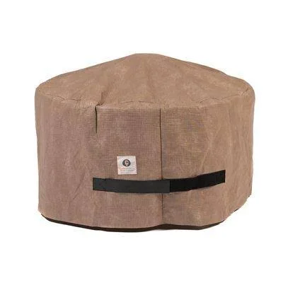 Classic Accessories Elite Round Fire Pit COVER, Cover Type Firepit, Primary Color Beige, Primary Material Olefin, Model#MFPR3620