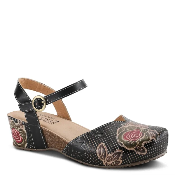 Women's L&Artiste by Spring Step Lizzie - Adult, Size: 42, Black Multi Leather