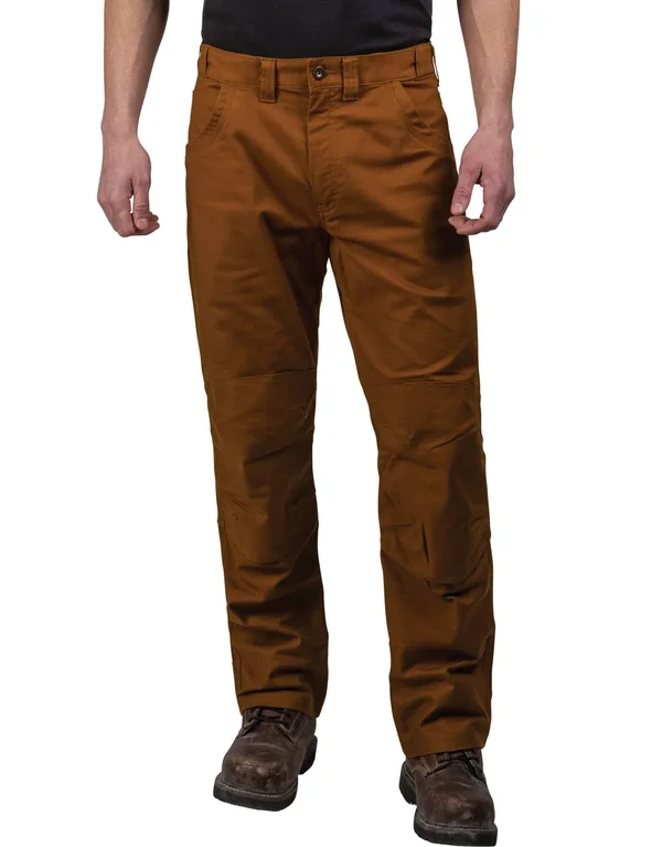 Walls Men's Ditchdigger All-Season Twill Double Knee Work Pant - YP996, Burnished Amber