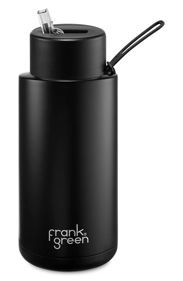 Frank Green 34-Ounce Straw Lid Insulated Tumbler