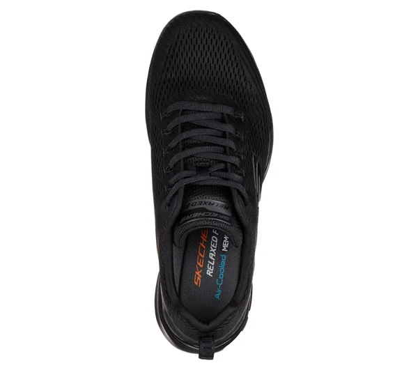 Skechers Men's Relaxed Fit: Equalizer 3.0 Sneakers - Black/Black, 6.5