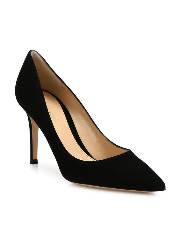 Gianvito Rossi Women's Gianvito Suede Pumps - Praline - Size 4