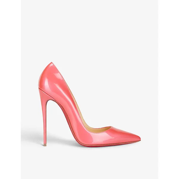Christian Louboutin So Kate 120 Patent Leather Pumps - Pink - Pumps