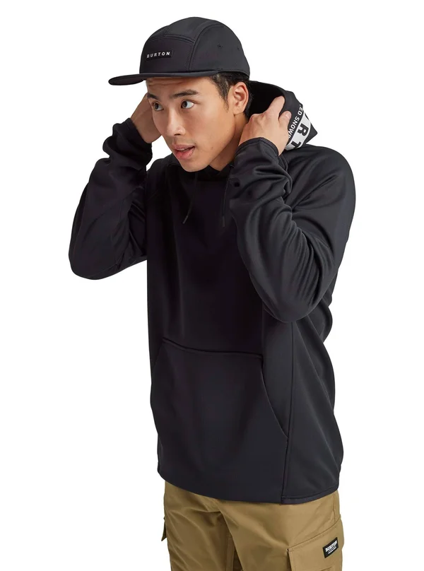 Burton Crown Weatherproof Pullover Fleece - Men's True Black - L