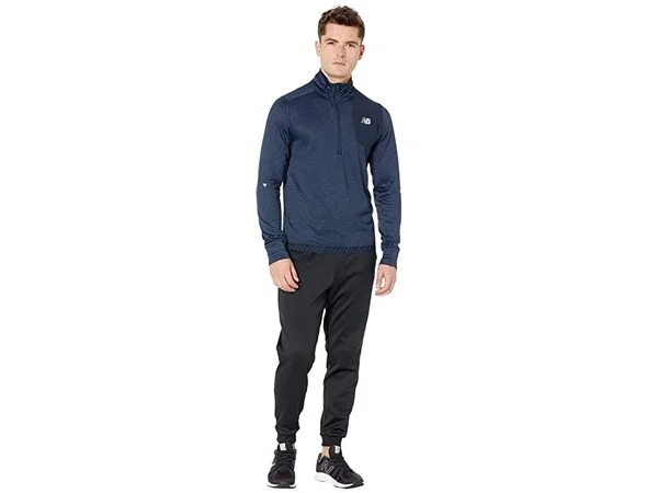 New Balance Men's Impact Run Grid Back Half Zip