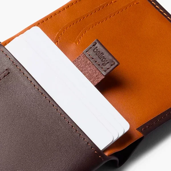 Bellroy Note Sleeve Wallet Java - Caramel - RFID