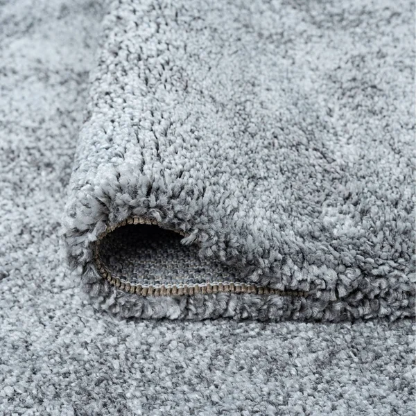 Alise Rugs Bellington Shag Solid Area Rug - 6&7&& x 9&10&& - Cream